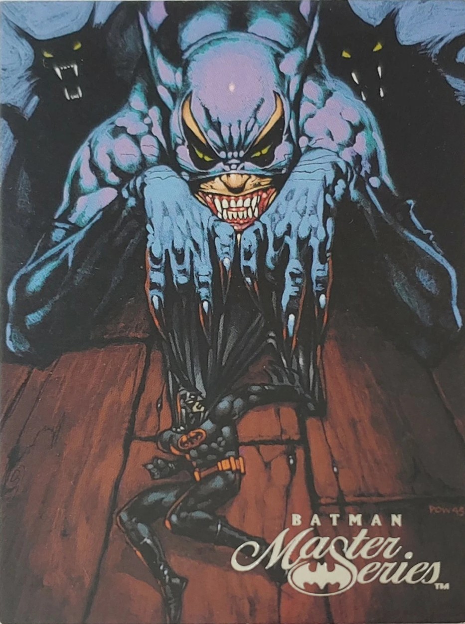 Dermot Power - Kitty Killer - Batman Master Series, tempera su cartone