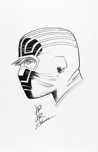 Autori vari, Kick-Ass - Matita e china su cartoncino
