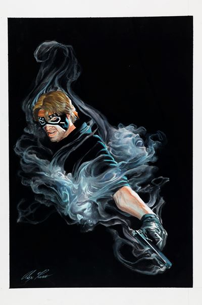 Dream Thief, tempera su cartoncino