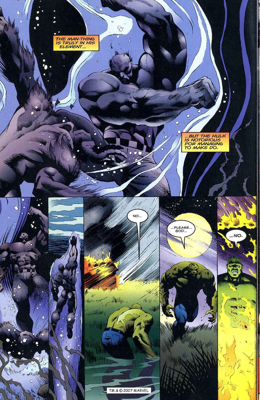 Liam Sharp - Incredible Hulk - Swamped, matita e china su cartoncino Marvel