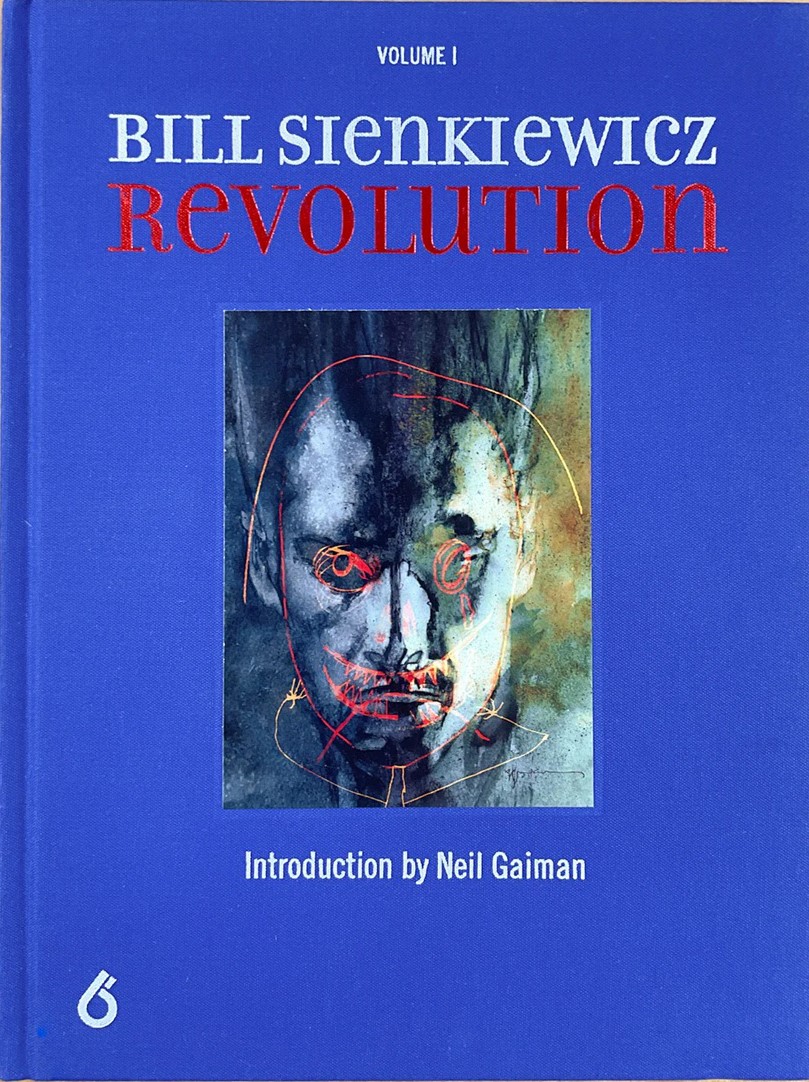Bill Sienkiewicz - Legion n. 1, tecnica mista su cartoncino