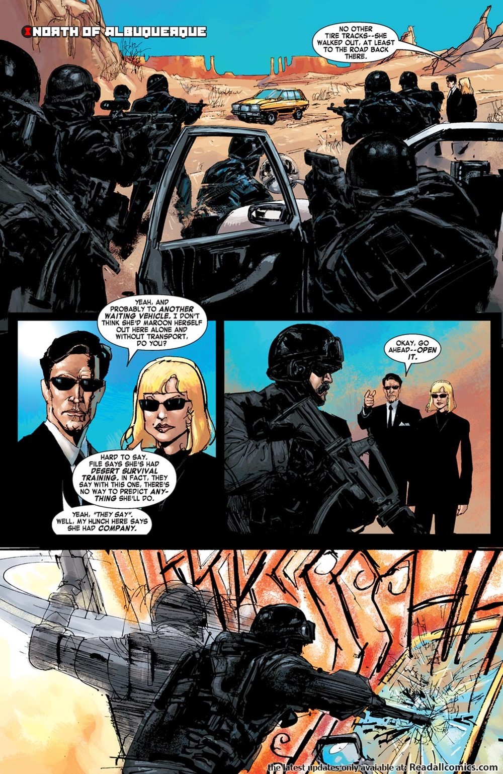 Bill Sienkiewicz - Black Widow - Right to a Life, matita e china su cartoncino Marvel