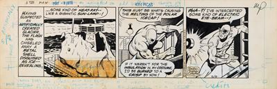 The World's Greatest Superheroes, matita e china su cartoncino