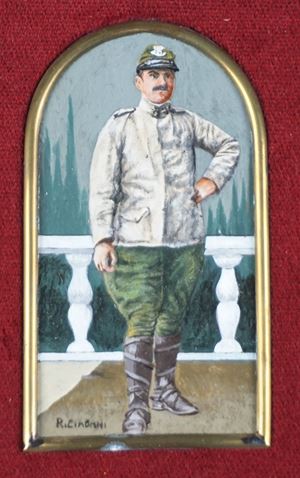 Ritratto di militare in divisa