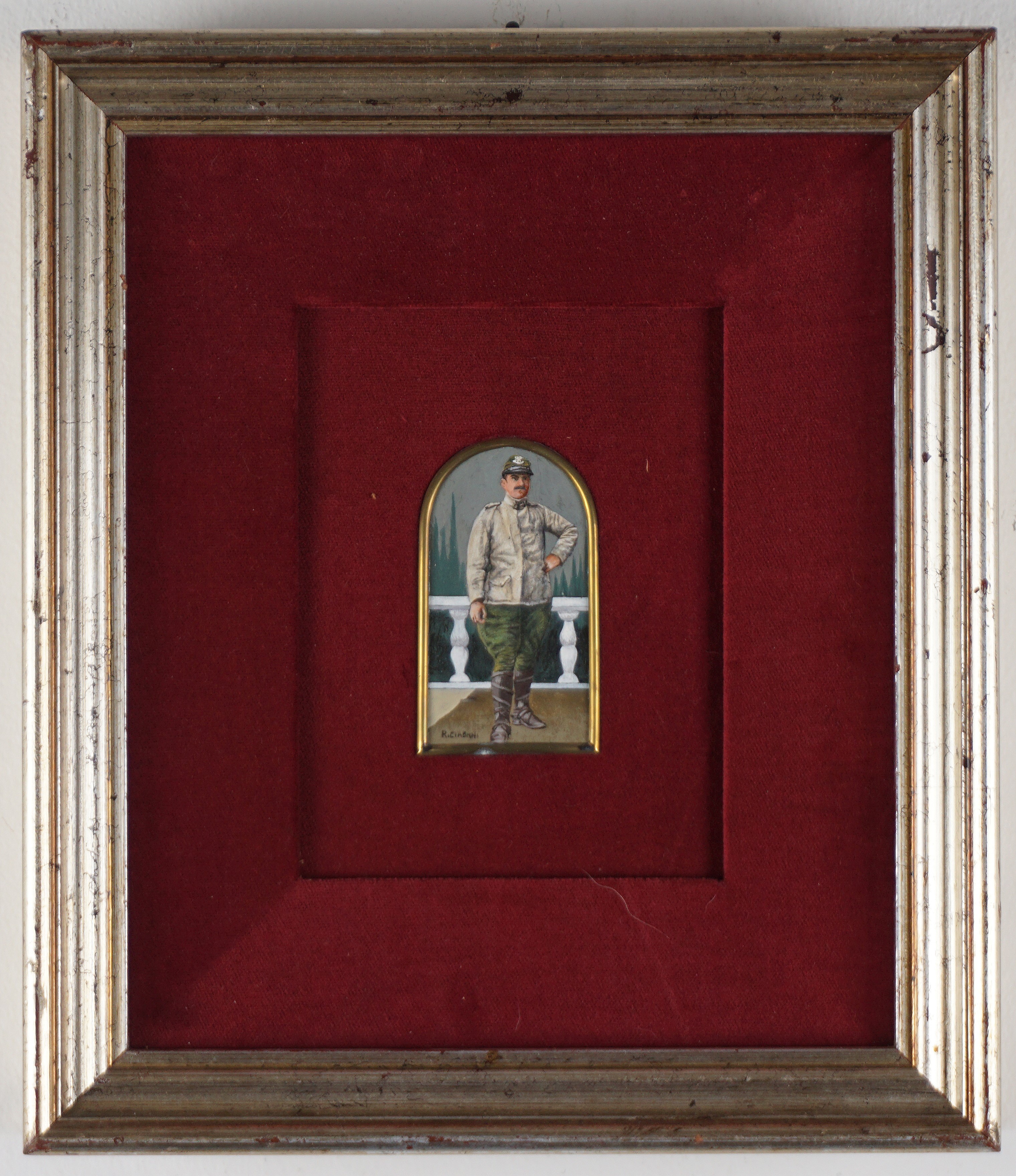 Ritratto di militare in divisa