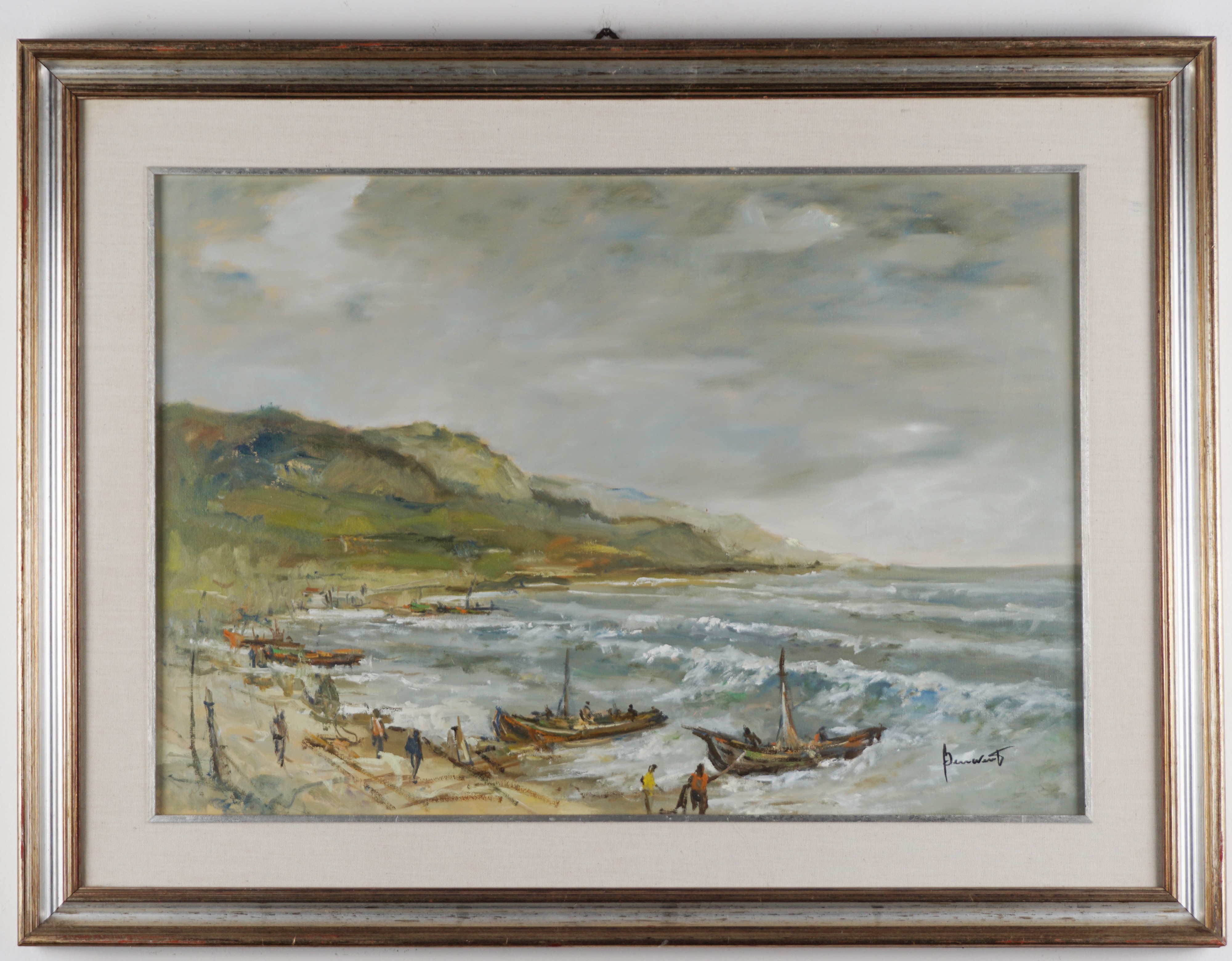 Luigi Benevento - Pescatori al rientro
