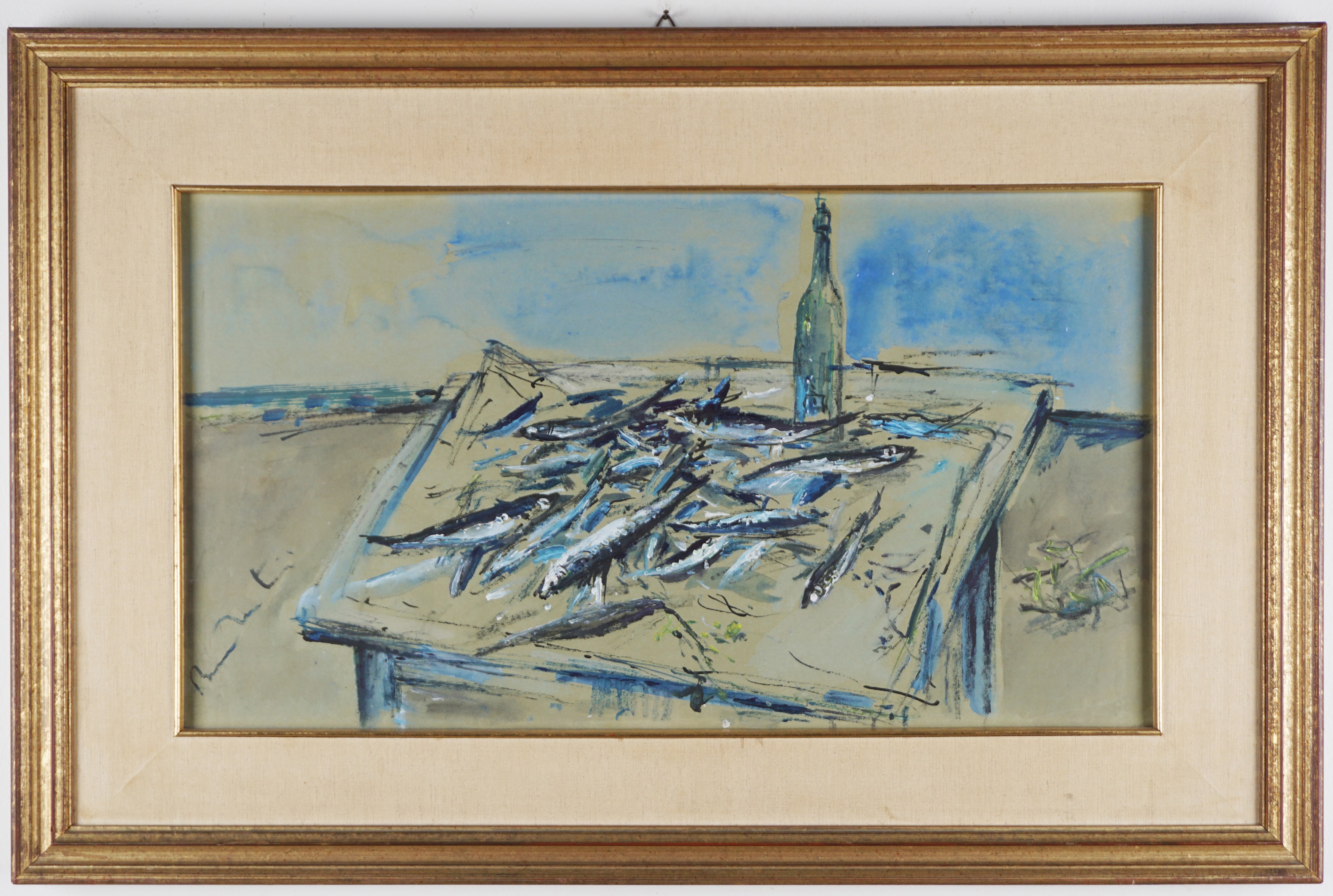 Natura morta con pesci