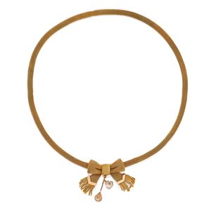 Collana con fiocco