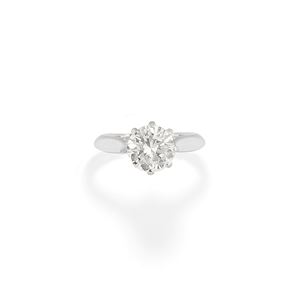 Anello con diamante 