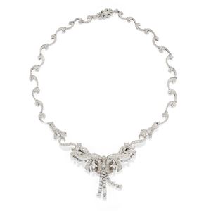 Collana con diamanti