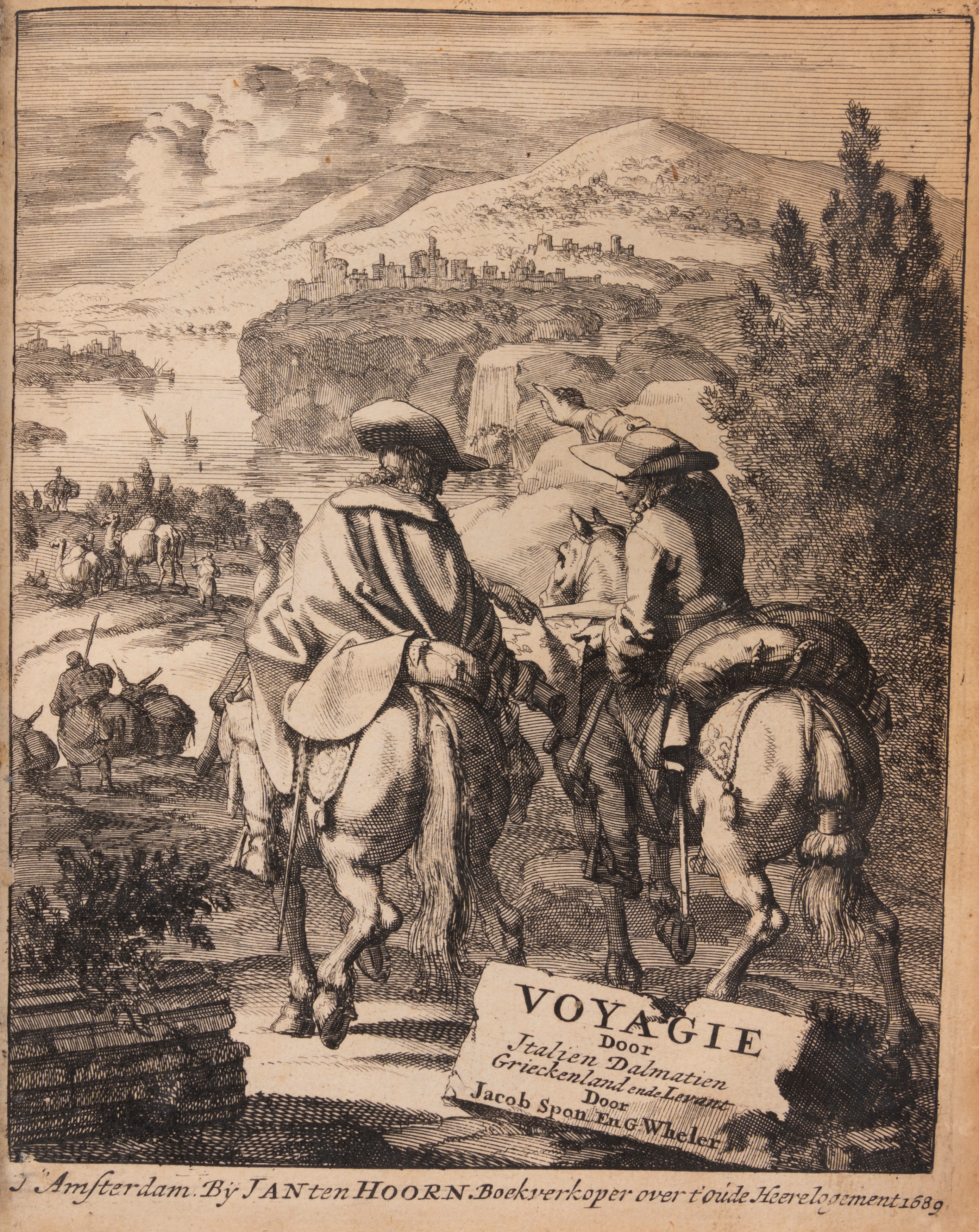 Voyagie door Italien, Dalmatien, Grieckenland, en de Levant gedaan in de jaren 1675. en 1676