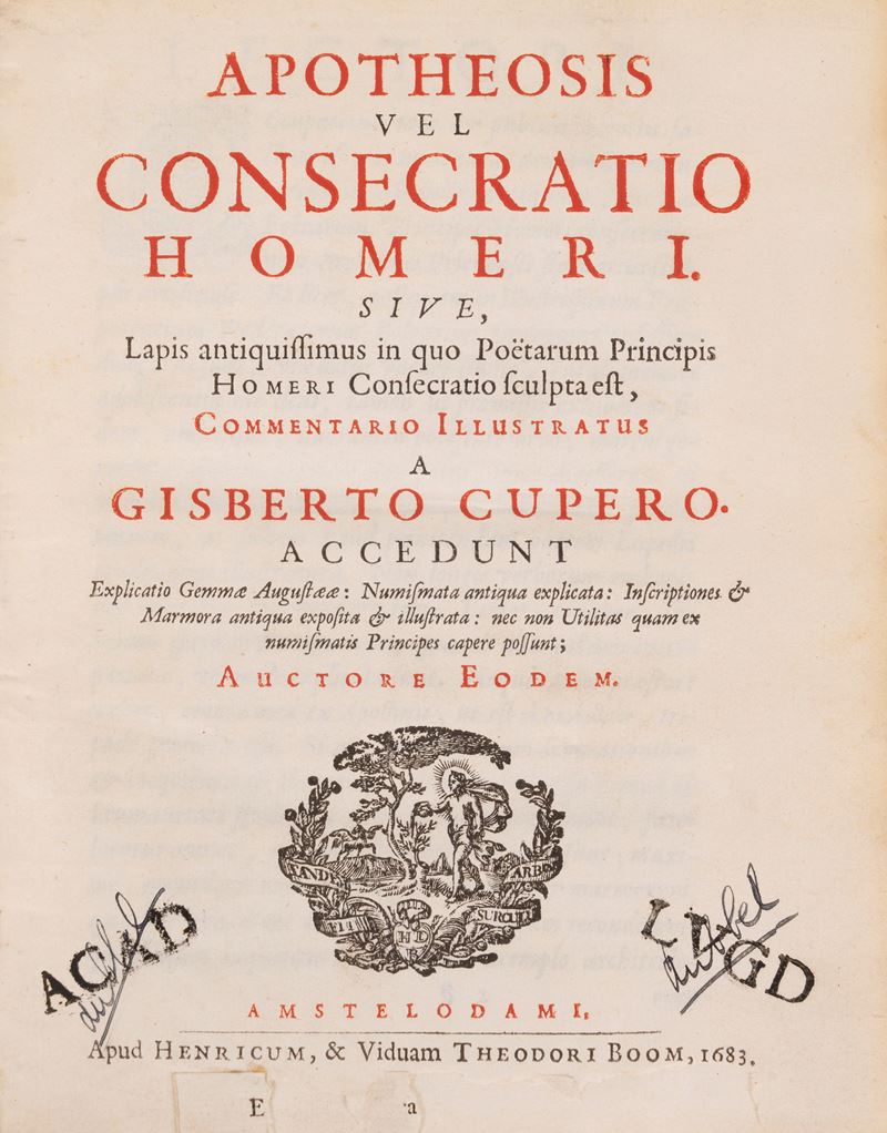 Apotheosis vel consecratio Homeri