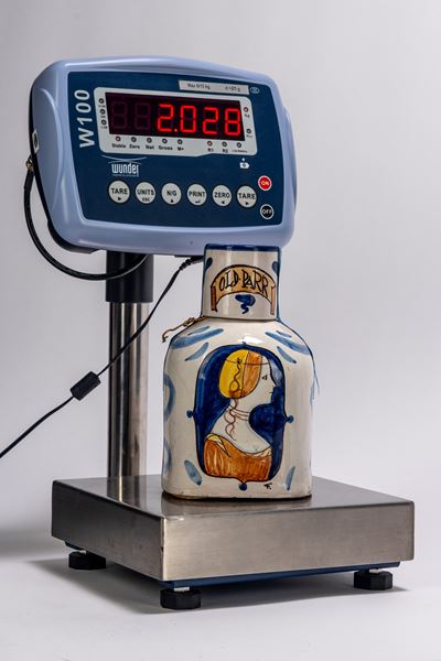 Decanter Old Parr in vetro