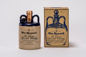 Wm Maxwell 8 Years Old Whisky Decanter