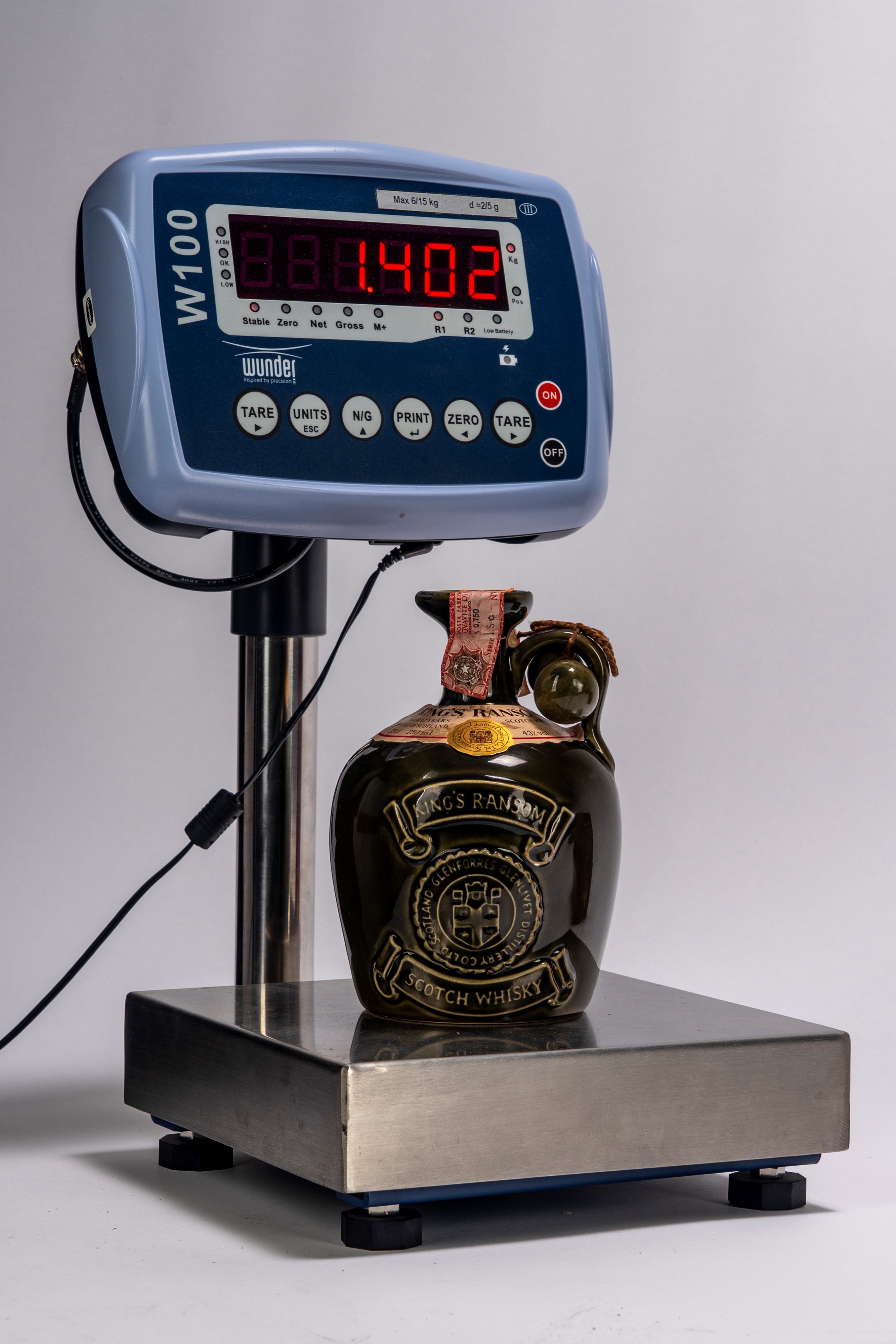 Scozia - Pipe Major, Decanter in cristallo per whisky 21 Year Old