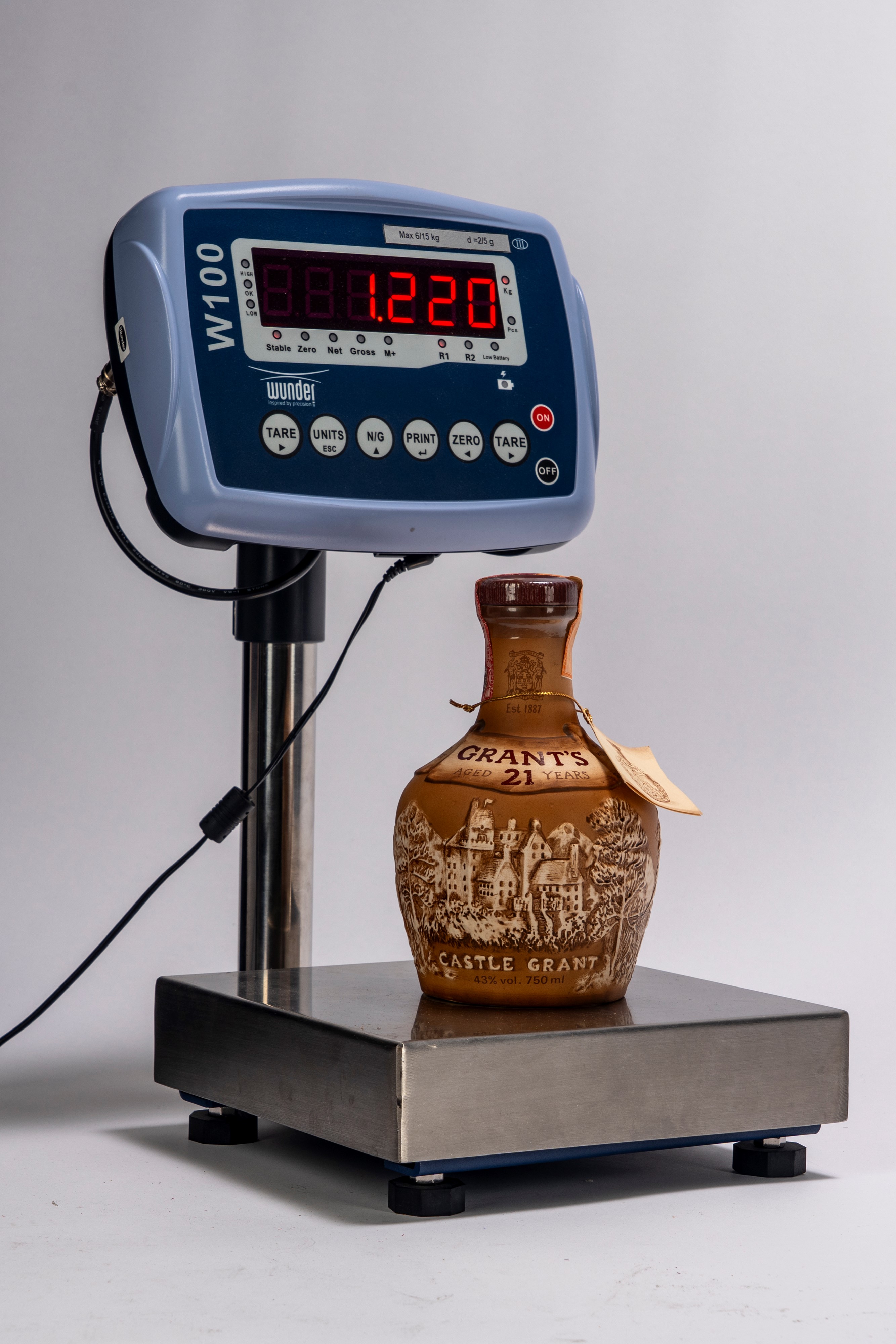 Scozia - Grant's, Decanter di Whisky 21 Anni