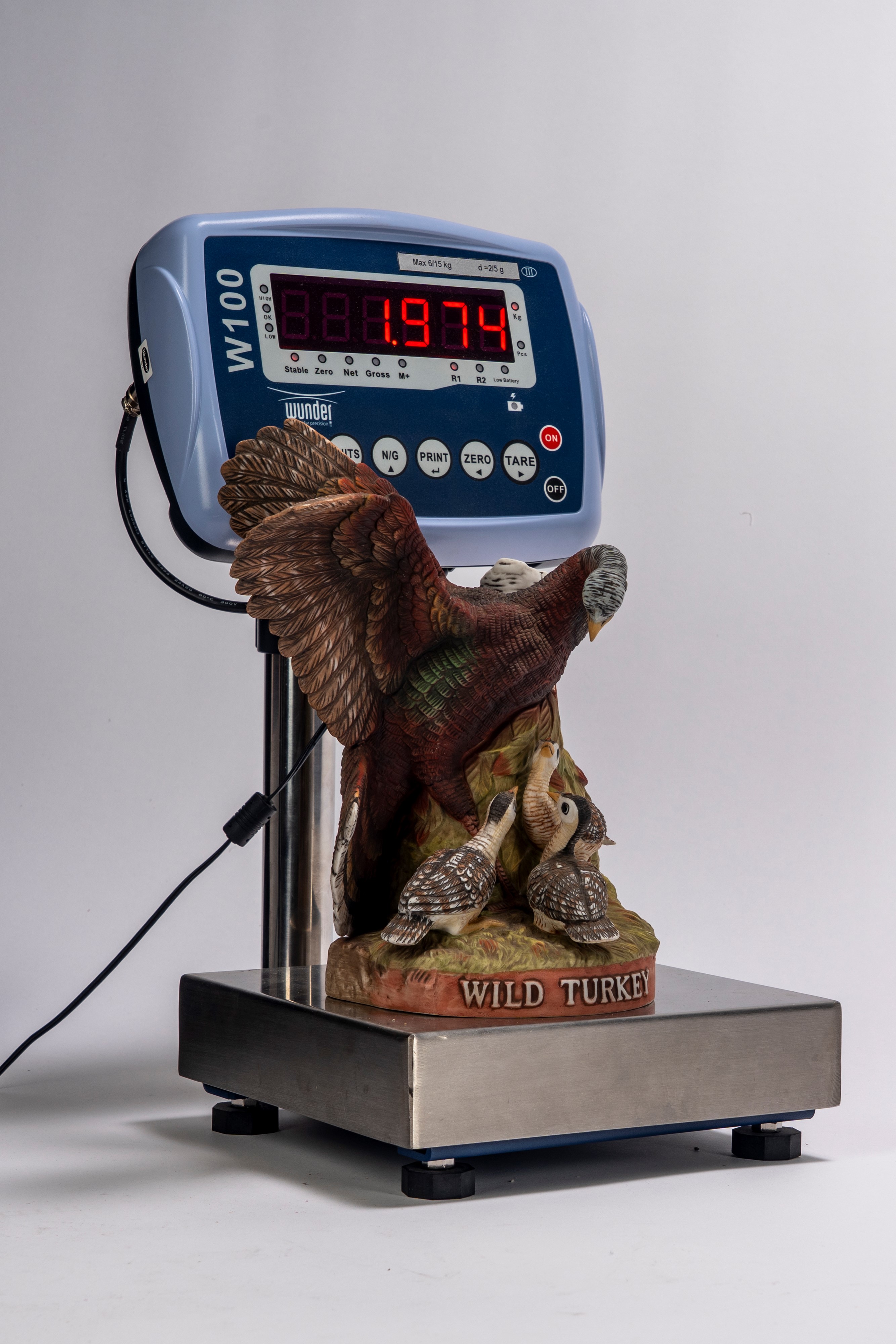 Scozia - Decanter in vetro per Whisky Wild Turkey