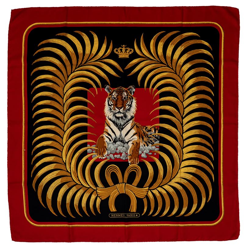 Foulard Tigre Royal