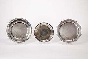Lot of three plates