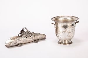 Ice bucket and breadstick holder