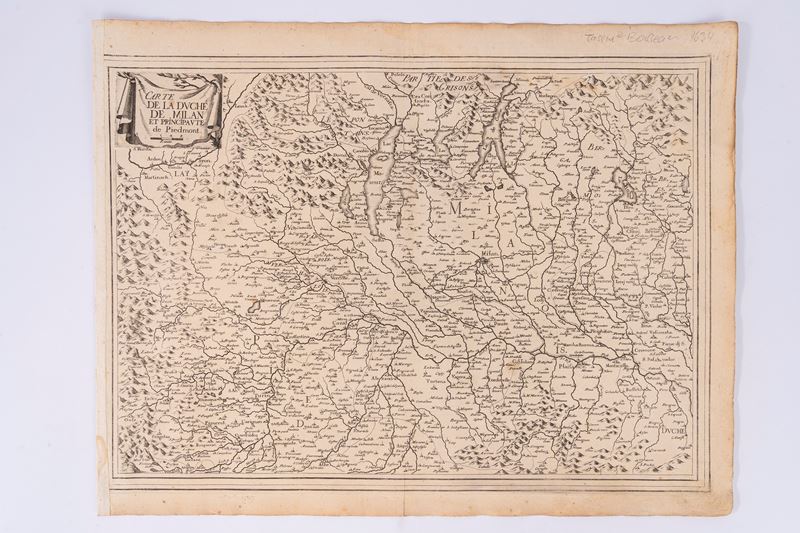 Carte della Duché de Milano