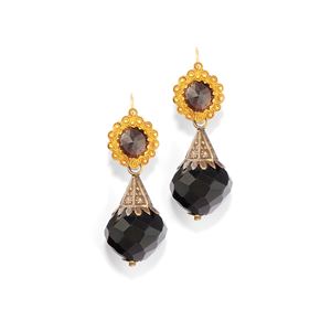 Garnet earrings