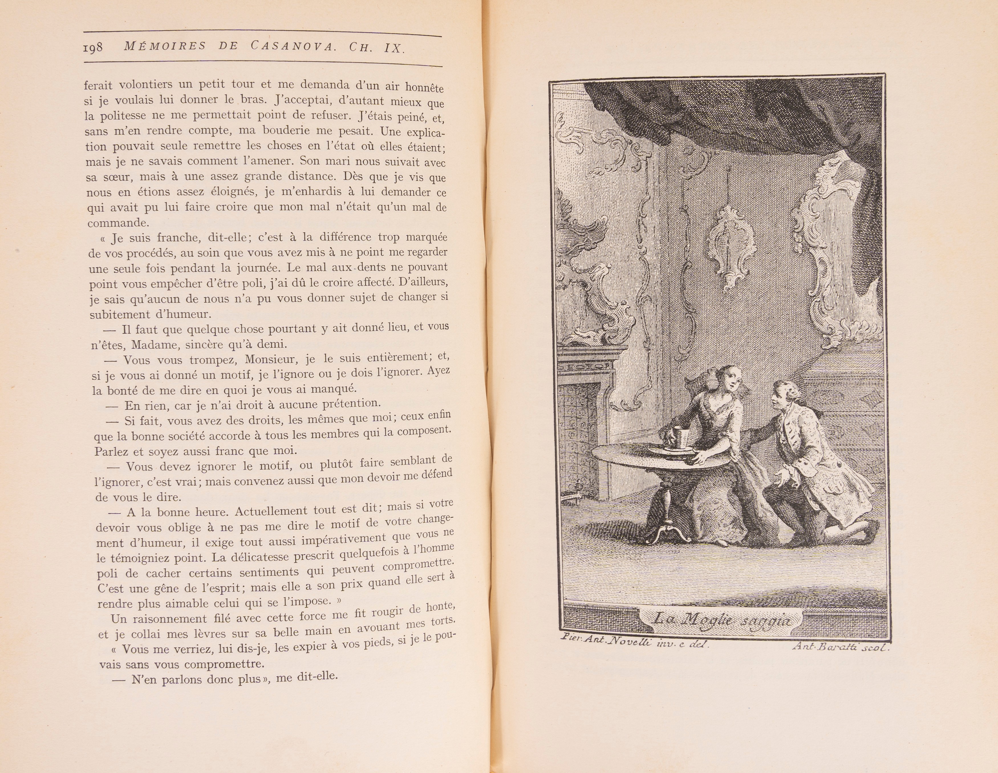 Memoires de J. Casanova de Singalt