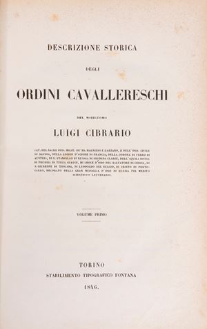 Descrizione storica degli ordini religiosi