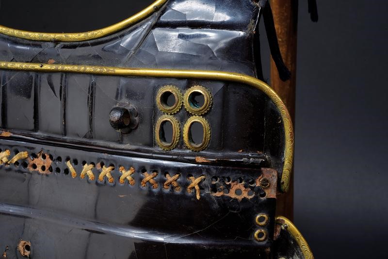 Schiena per un okegawa-do (armatura da samurai)