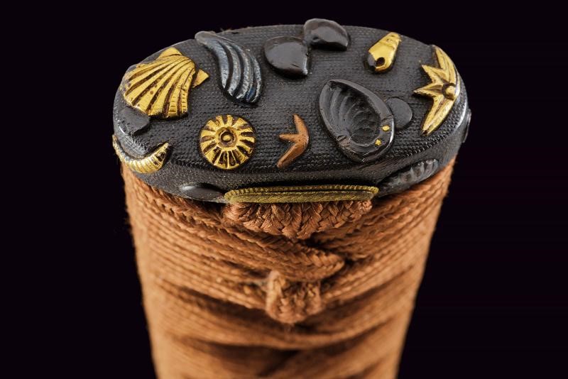 Katana con bel koshirae