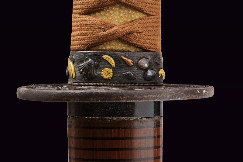 Katana con bel koshirae