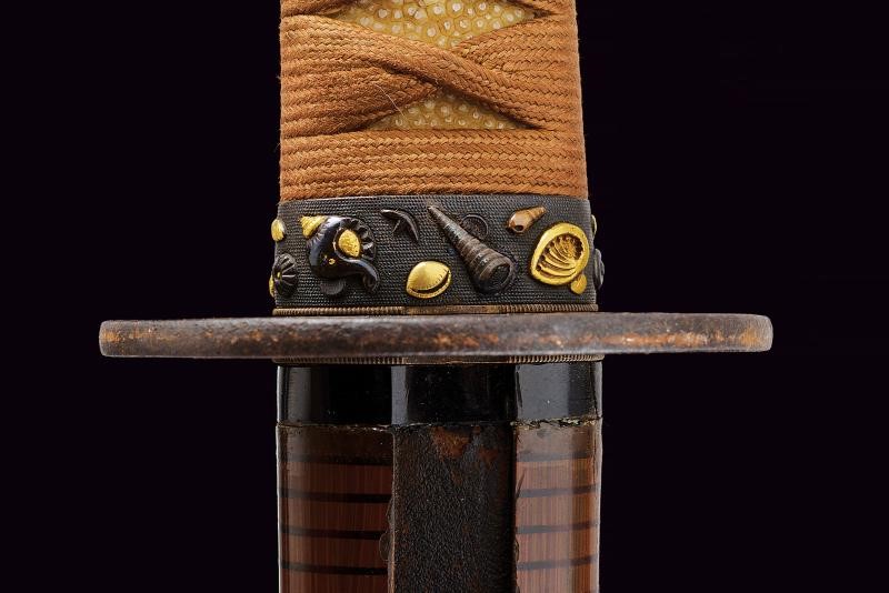 Katana con bel koshirae