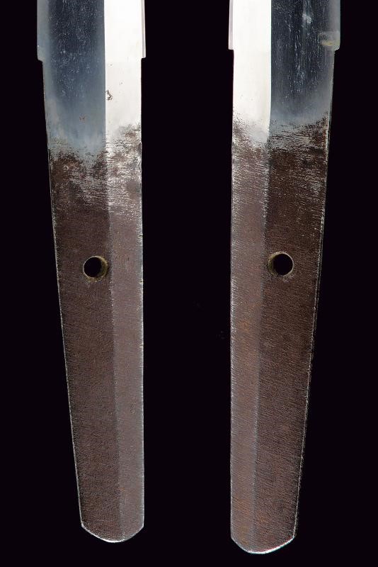 Bel Daisho, con katana recante firma Kanefusa