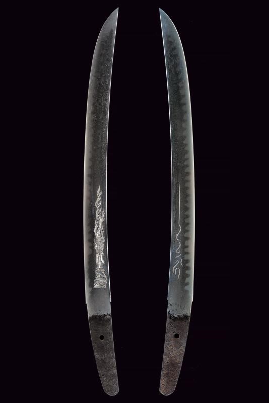 Ko-wakizashi con bel koshirae