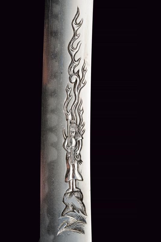 Ko-wakizashi con bel koshirae