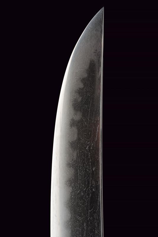 Ko-wakizashi con bel koshirae