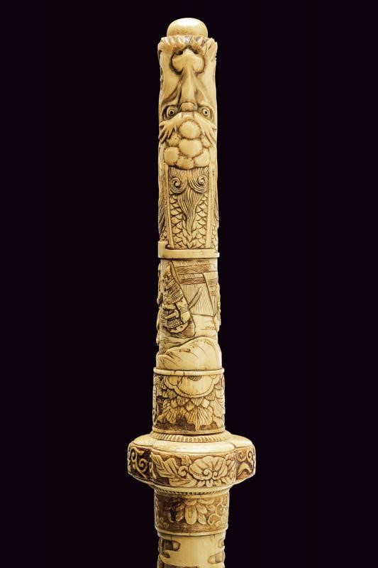 Wakizashi in bellissimo koshirae in osso