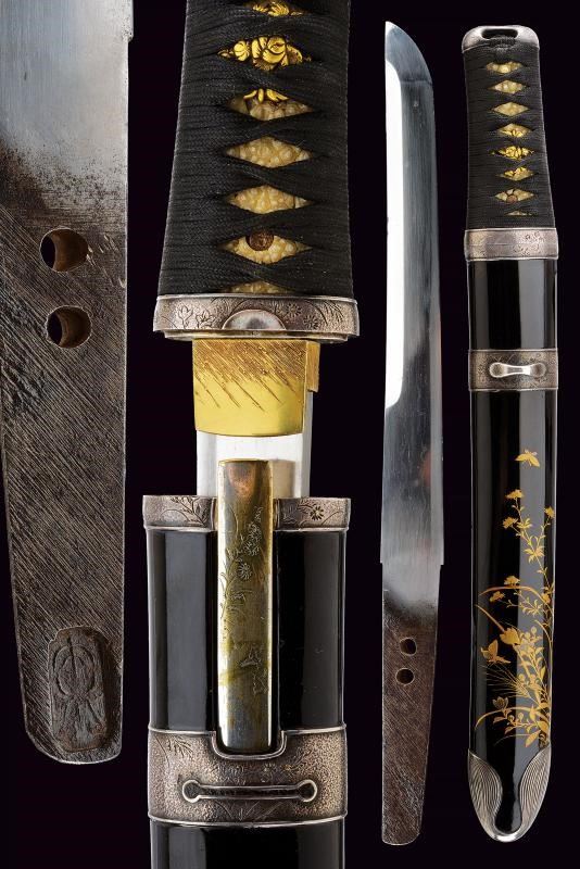 Tanto con punzone e bellissimo koshirae