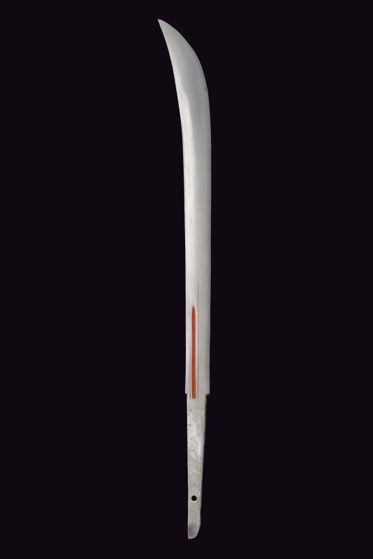 Naginata con decori laccati