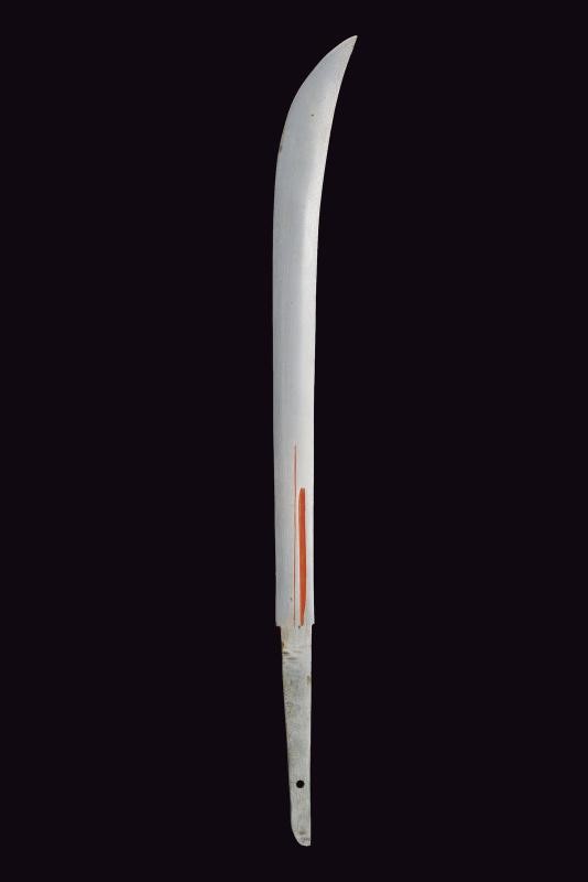 Naginata con decori laccati