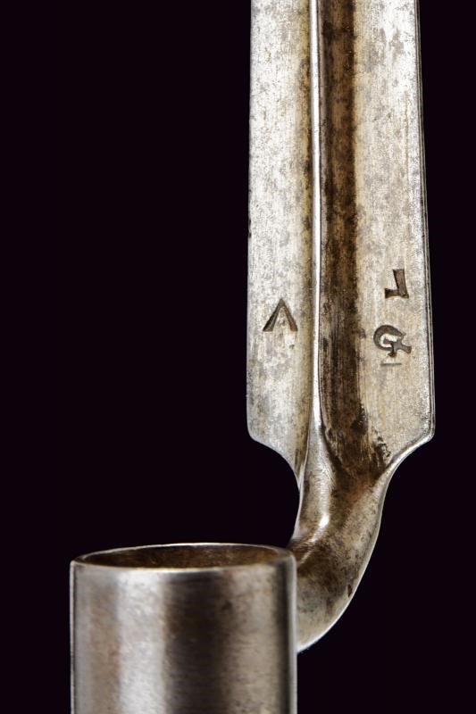 Fucile a pietra focaia da fanteria Mod. 1798/99, corto, con baionetta