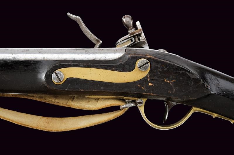 Fucile a pietra focaia da fanteria Mod. 1798/99, corto, con baionetta