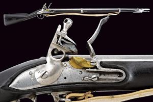 Raro fucile a pietra focaia da fanteria mod. 1807