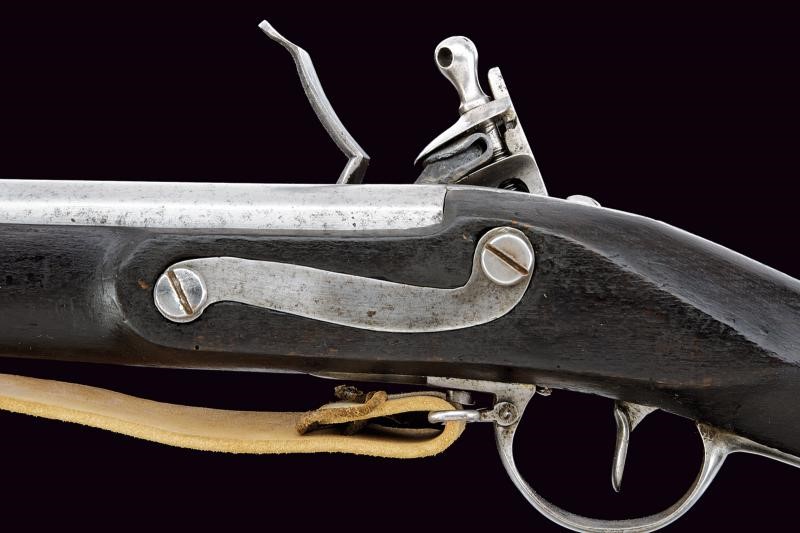 Raro fucile a pietra focaia da fanteria mod. 1807