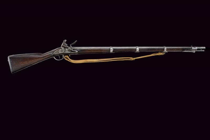 Raro fucile a pietra focaia da fanteria mod. 1767/74