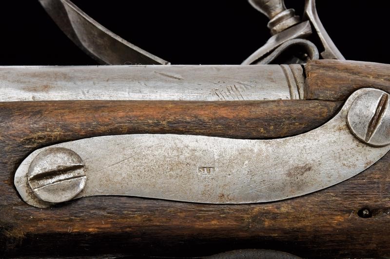 Raro fucile a pietra focaia da fanteria mod. 1754