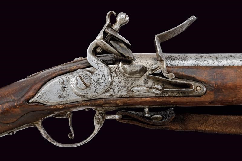 Raro fucile a pietra focaia da fanteria mod. 1754