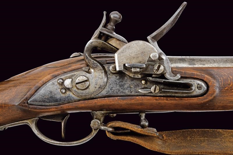 Raro fucile a pietra focaia da fanteria mod. 1767/74/84