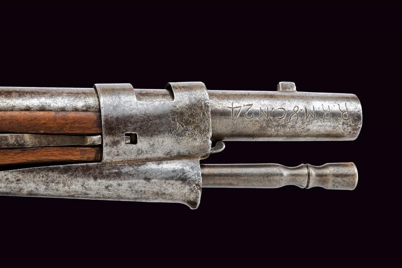 Raro fucile a pietra focaia da fanteria mod. 1767/74/84