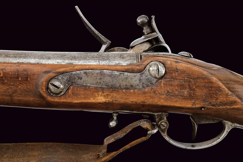 Raro fucile a pietra focaia da fanteria mod. 1767/74/84